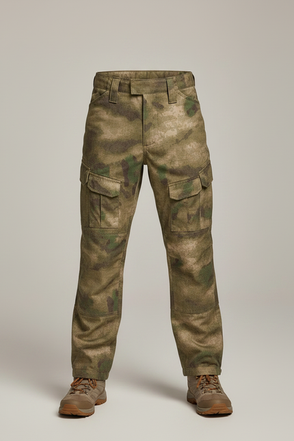 Pantalon Randonnée Camouflage Cargo Enfant Militaire Robuste - Multicolore Polyester - vue 3