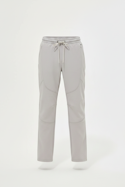 Pantalon Randonnée Gris Cordon Ample Enfant Sport - Polyester - vue 3