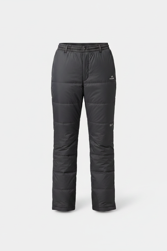 Pantalon Randonnée Noir Matelassé Chaud Hiver Femme - Gris Polyester - vue 3