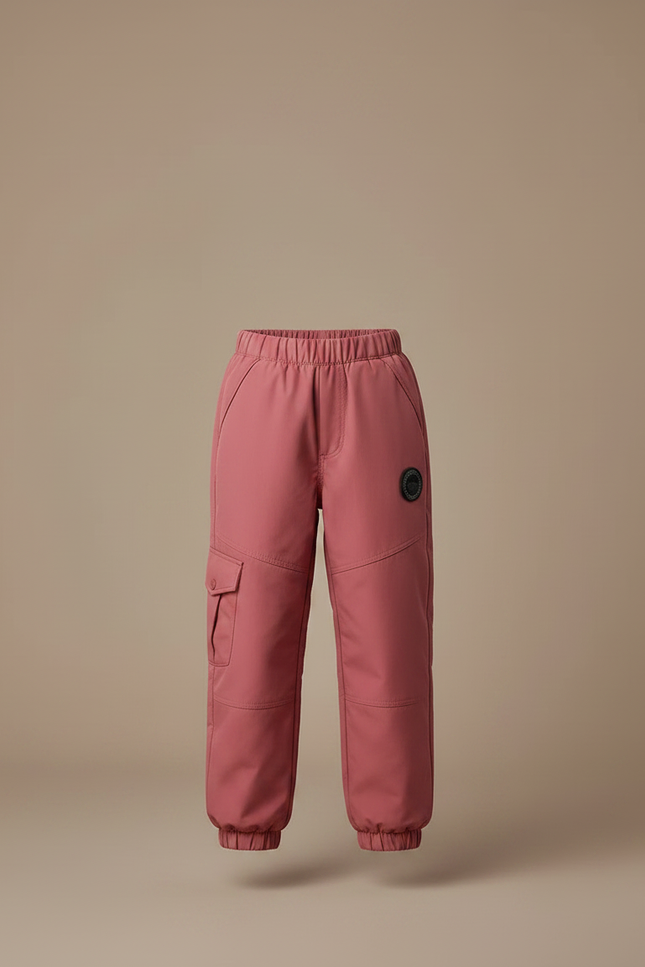 Pantalon Pour Randonnée Raquettes - Rose Polyester - vue 3