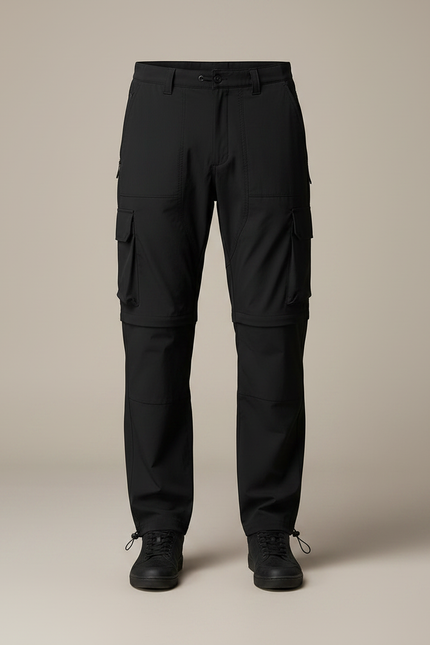 Pantalon Randonnée 4930 - Noir Polyester - vue 3