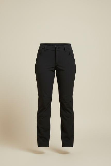 Pantalon Randonnée Noir Stretch Respirant Séchage Rapide Femme - Polyester - vue 3