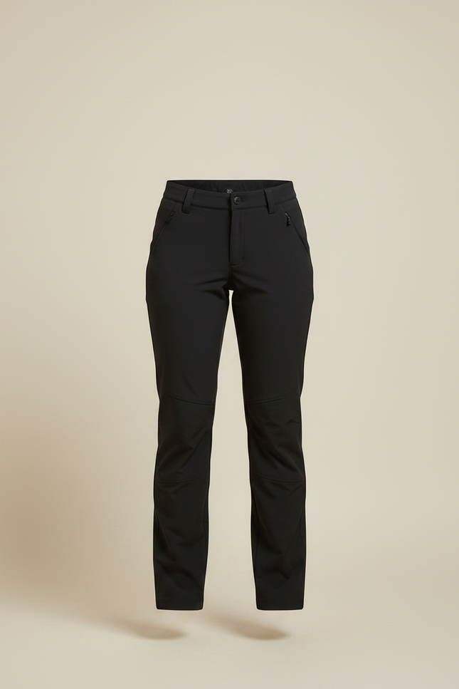 Pantalon Randonnée Noir Stretch Respirant Séchage Rapide Femme - Polyester - vue 3