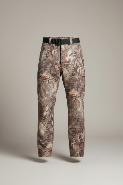 Pantalon Randonnée Camouflage Homme Tactique Imperméable Softshell - Multicolore Polyester - vue 3