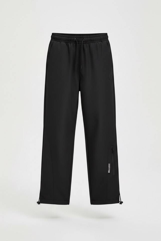 Pantalon Randonnée Noir Enfant Imperméable Décontracté Sport - Polyester - vue 3