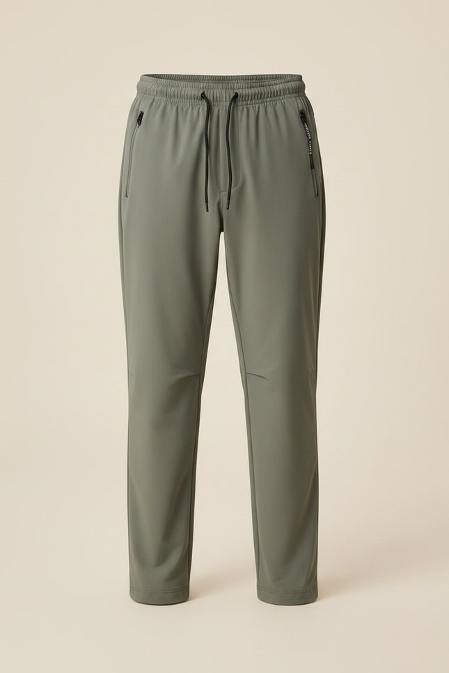 Pantalon Randonnée Garçon Vert Kaki Léger Respirant - Polyester - vue 3