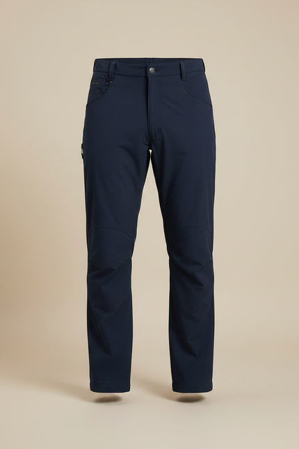 Pantalon Randonnée Bleu Marine - Polyester - vue 3