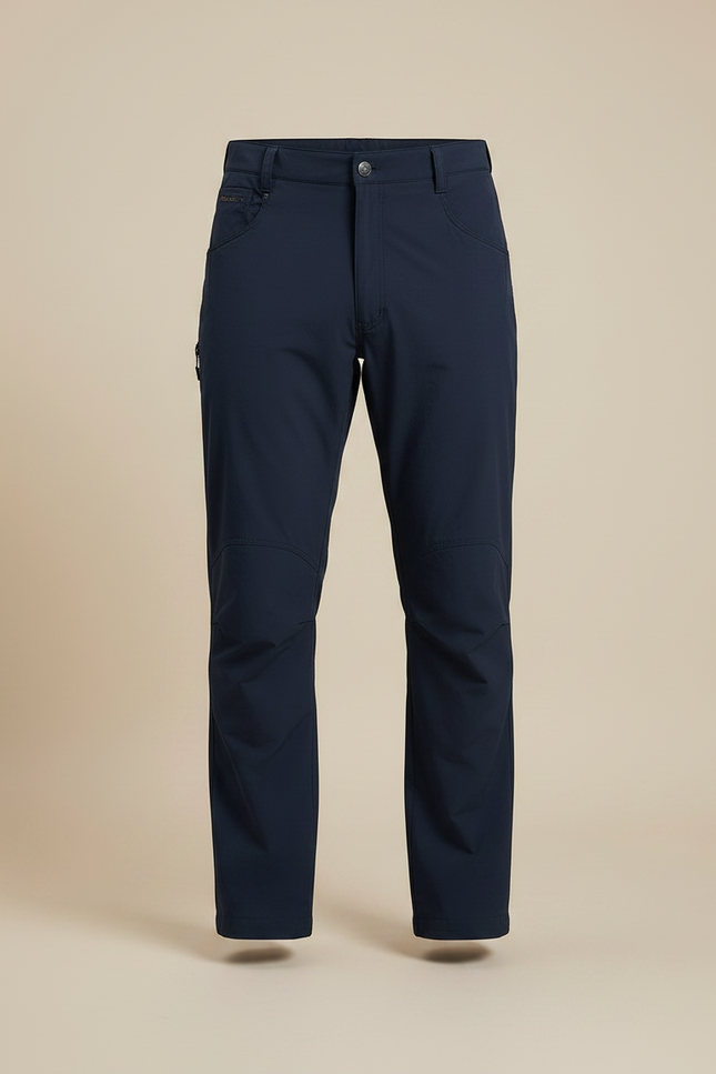 Pantalon Randonnée Bleu Marine - Polyester - vue 3