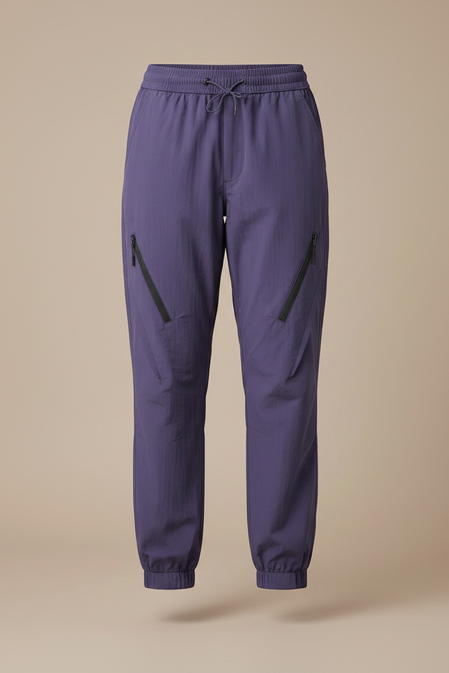 Pantalon Léger Randonnée Femme - Violet Polyester - vue 3