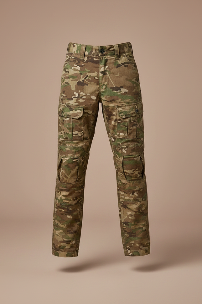Pantalon Randonnée 8014 - Multicolore Toile - vue 3