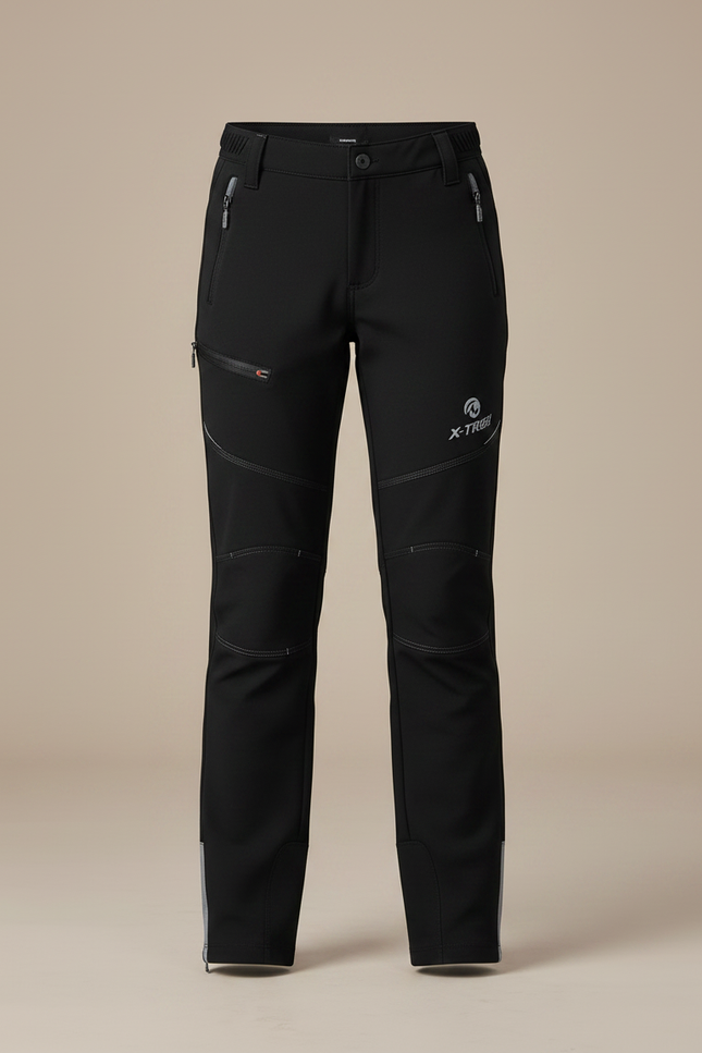 Pantalon Randonnée Noir Enfant Léger Confortable - Polyester - vue 3