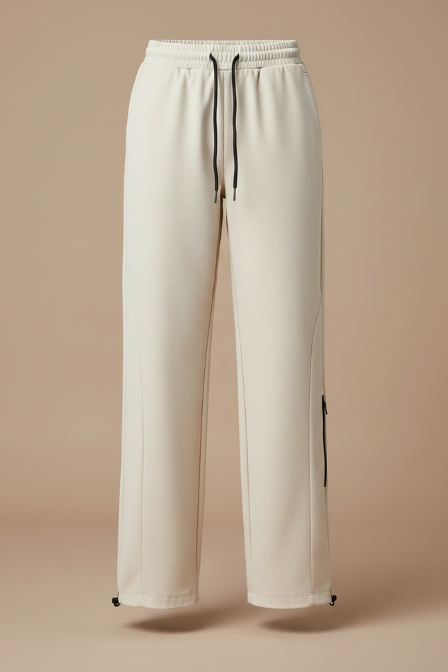 Pantalon Randonnée Beige Ample Cordon Décontracté Fille - Polyester - vue 3
