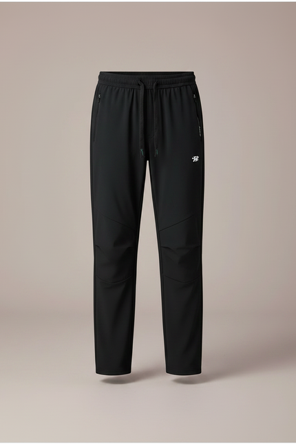 Pantalon Randonnée Noir Enfant Léger Sport Cordon - Polyester - vue 3