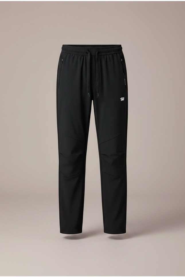 Pantalon Randonnée Noir Enfant Léger Sport Cordon - Polyester - vue 3