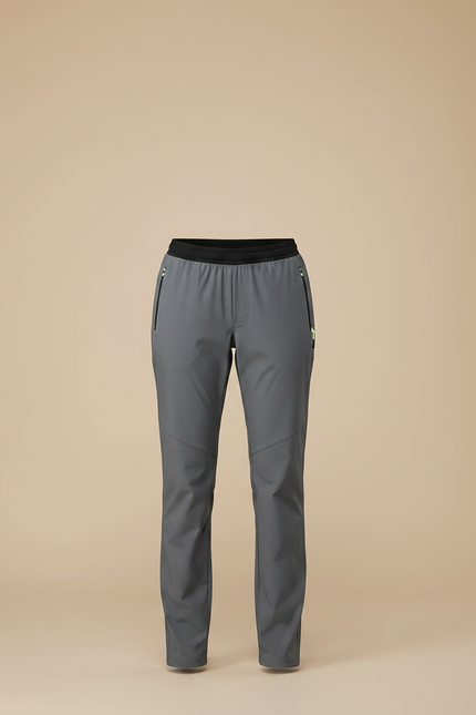 Pantalon Randonnée Gris Séchage Rapide Cordon Femme - Polyester - vue 3