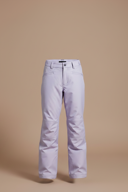 Pantalon Randonnée Lilas Ample Imperméable Enfant - Violet Polyester - vue 3