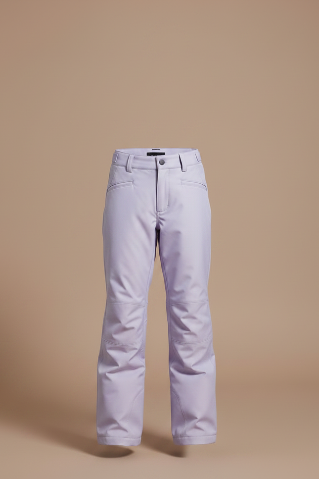 Pantalon Randonnée Lilas Ample Imperméable Enfant - Violet Polyester - vue 3