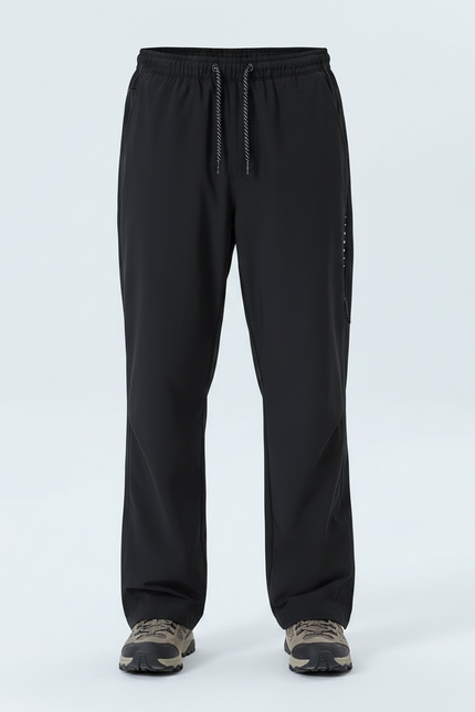 Pantalon Randonnée Noir Ample Léger Sport Homme - Polyester - vue 3