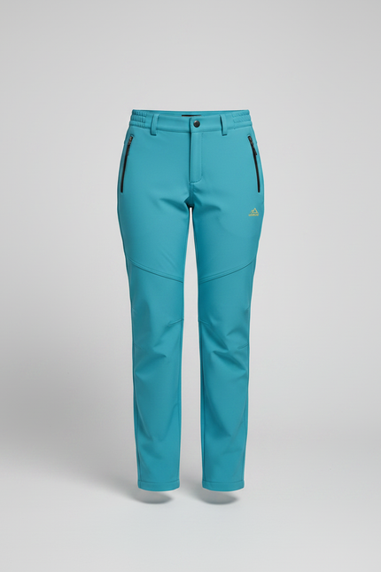 Pantalons De Randonnée Femme - Bleu Polyester - vue 3