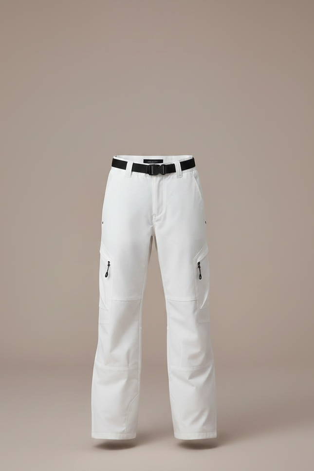 Pantalon Randonnée Blanc Ample Impermééable Enfant - Polyester - vue 3