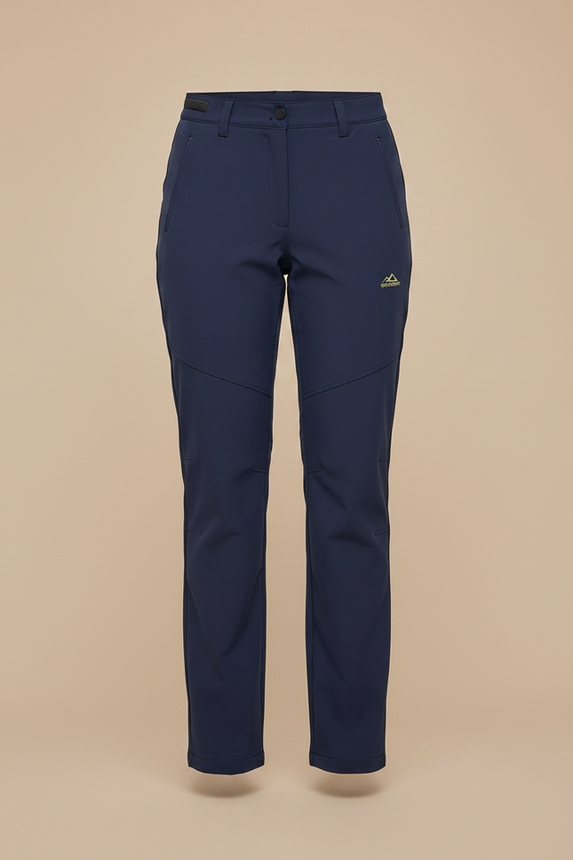 Pantalon Femme Ski De Randonnée - Marine Polyester - vue 3