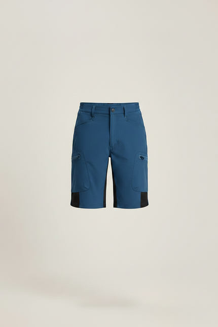 Pantalon Randonnée Garçon Bleu Cargo Léger - Polyester - vue 3