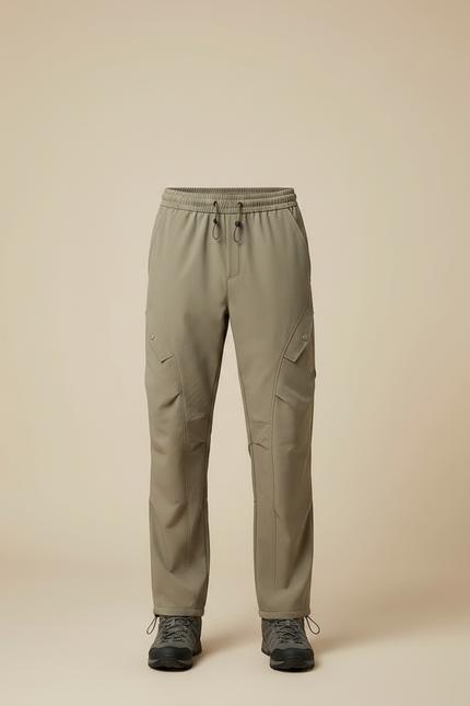 Pantalon Randonnée A995 - Kaki Polyester - vue 3