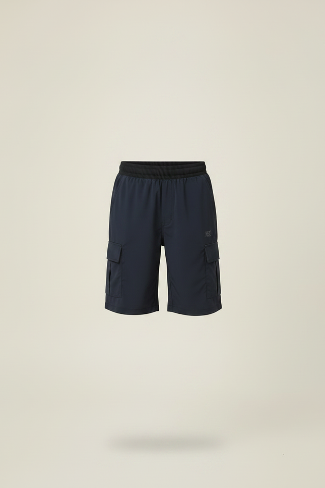 Pantalon Randonnée Marine Cargo Léger Enfant - Polyester - vue 3