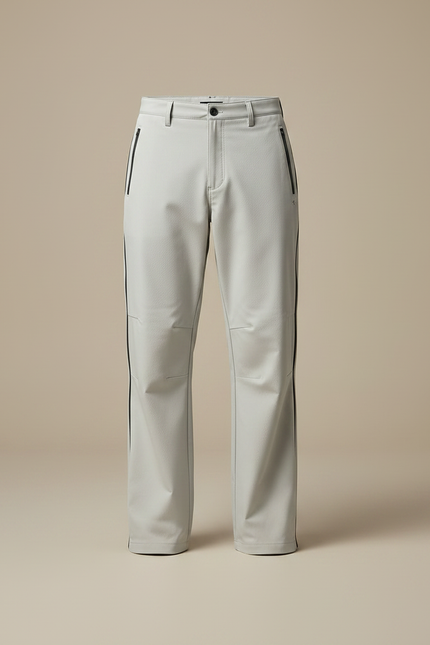 Pantalon Randonnée Gris Clair Droit Décontracté Homme - Polyester - vue 3