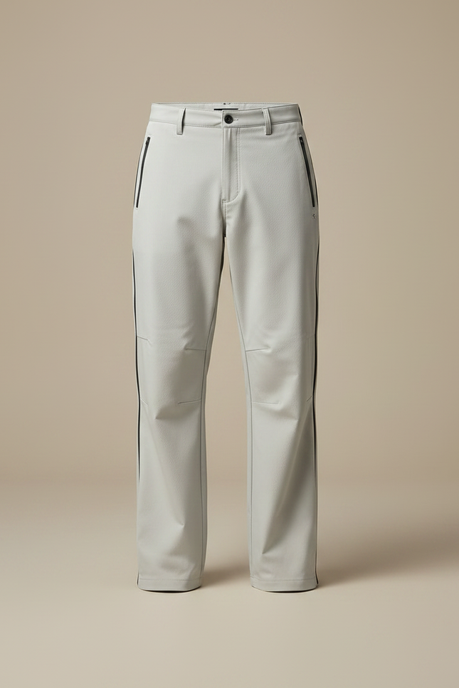 Pantalon Randonnée Gris Clair Droit Décontracté Homme - Polyester - vue 3