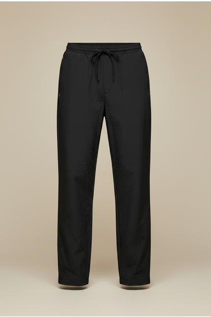 Pantalon Randonnée Noir Léger Ample Sport Décontracté - Polyester - vue 3