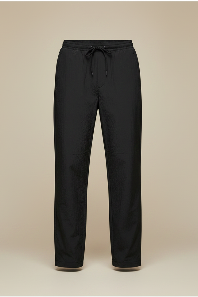 Pantalon Randonnée Noir Léger Ample Sport Décontracté - Polyester - vue 3