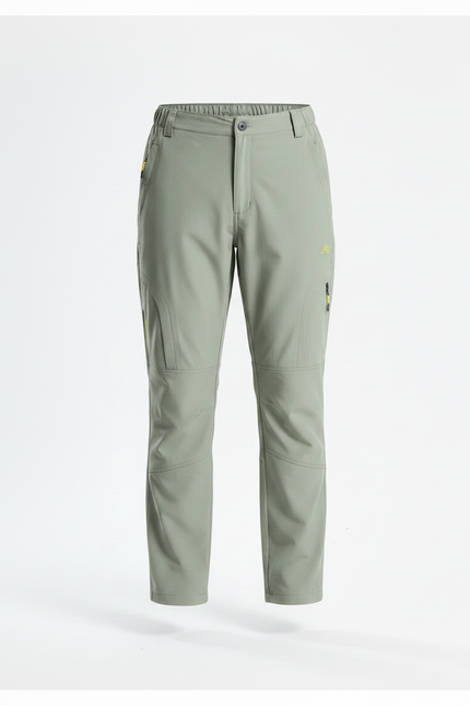 Pantalon Randonnée Garçon Léger Respirant Vert Clair - Polyester - vue 3