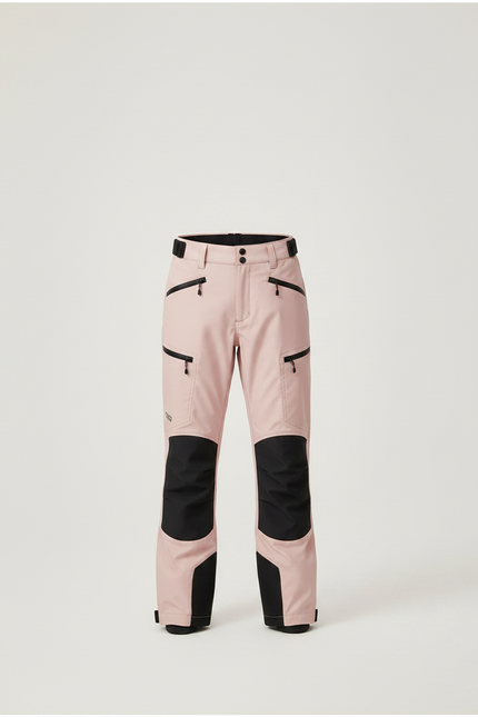 Pantalon Randonnée Rose Enfant Renforcé Imperméable - Polyester - vue 3