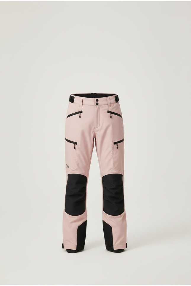 Pantalon Randonnée Rose Enfant Renforcé Imperméable - Polyester - vue 3
