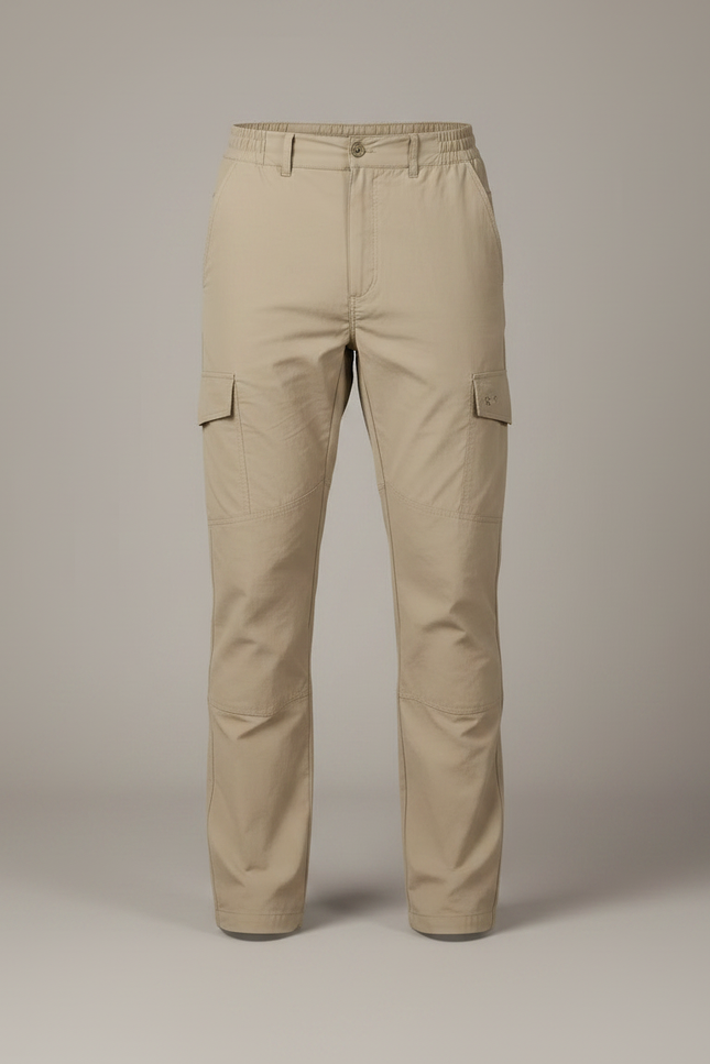 Pantalon Randonnée Ultra Léger - Beige Polyester - vue 3