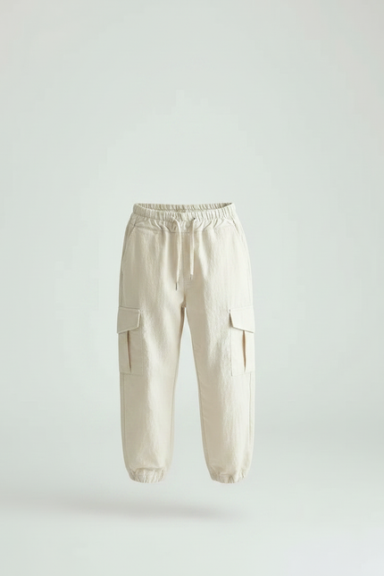 Pantalon Randonnée C3eb - Beige Lin - vue 3
